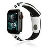 Pasek BELINE Sport Silicone do Apple Watch 2/3/4/5/6/7/8/SE/SE 2/Ultra (42/44/45/49mm) Biało-czarny