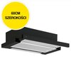 Okap CANDY CBT625/2B/1 Czarny 332.1m3/h 64dB klasa B Rodzaj okapu Teleskopowy