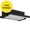 Okap CANDY CBT625/2B/1 Czarny 332.1m3/h 64dB klasa B Oświetlenie LED