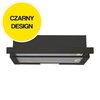 Okap CANDY CBT625/2B/1 Czarny 332.1m3/h 64dB klasa B Sterowanie Mechaniczne