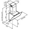 Okap VDB MS 6 Biały 405m3/h 65dB klasa C Szerokość [cm] 60