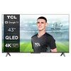 Telewizor TCL 43C645 43" QLED 4K Google TV Dolby Vision Dolby Atmos HDMI 2.1 Tuner DVB-T2/HEVC/H.265