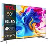 Telewizor TCL 50C645 50" QLED 4K Google TV Dolby Vision Dolby Atmos HDMI 2.1 Smart TV Tak