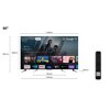 Telewizor TCL 65C645 65" QLED 4K Google TV Dolby Vision Dolby Atmos HDMI 2.1 Android TV Nie