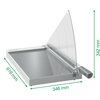 Gilotyna LEITZ Precision Office A3, Długość cięcia 420 mm Rodzaj blatu Szkło
