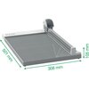 Trymer LEITZ Precision Office A4+, Długość cięcia 385 mm Rodzaj blatu Plastik