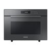Kuchenka mikrofalowa SAMSUNG BESPOKE MC35R8058CC 900W średnica 38 cm pojemność 35L Auto Cook Czarno-szary