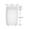 Klimatyzator BEKO BP113H Wyposażenie Pilot