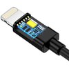 Kabel USB - Lightning CHOETECH IP0026 1.2m Czarny Długość [m] 1.2