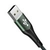 Kabel USB - USB-C MCDODO Magnificence CA-7961 LED 1 m Zielony Rodzaj Kabel