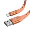 Kabel USB - USB-C MCDODO Magnificence CA-7962 LED 1 m Pomarańczowy Długość [m] 1
