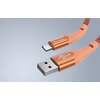 Kabel USB - USB-C MCDODO Magnificence CA-7962 LED 1 m Pomarańczowy Typ USB - USB-C
