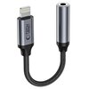 Adapter Lightning - Jack 3.5 mm TECH-PROTECT UltraBoost Czarny