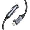 Adapter Lightning - Jack 3.5 mm TECH-PROTECT UltraBoost Czarny Gniazdo (żeńskie) Jack 3.5 mm
