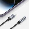 Adapter Lightning - Jack 3.5 mm TECH-PROTECT UltraBoost Czarny Pozłacane styki Tak
