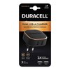 Ładowarka sieciowa DURACELL DRACUSB16-EU 4.8A 24W Czarny Szerokość [mm] 60