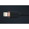 Kabel USB - Lightning DURACELL USB7012A 1 m Czarny Typ USB - Lightning