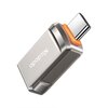 Adapter USB - USB Typ-C MCDODO OT-8730 Szary Pozłacane styki Nie