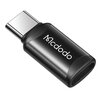 Adapter Micro USB - USB Typ-C MCDODO OT-9970 Czarny Gniazdo (żeńskie) USB typ C