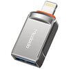 Adapter USB - Lightning MCDODO OT-8600 Srebrny Gniazdo (żeńskie) USB typ A