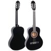 Gitara klasyczna NN BD 38 4/4 Czarny Drewno korpusu Lipa