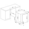 Zmywarka SMEG STL342CSL Aqua Stop Programy zmywania 1 godzina
