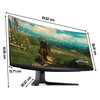 Monitor DELL Alienware AW3423DWF 34.18" OLED 3440x1440px 165Hz 0.1 ms Curved Przeznaczenie Dla gracza