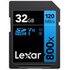 Karta pamięci LEXAR 800X Pro SDHC 32GB Klasa prędkości Klasa 10