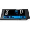 Karta pamięci LEXAR 800X Pro SDHC 32GB Adapter w zestawie Nie
