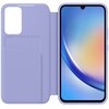 Etui SAMSUNG Smart View Wallet Cover do Galaxy A34 5G EF-ZA346CVEGWW Jagodowy Dominujący kolor Jagodowy