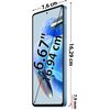 Smartfon XIAOMI Redmi Note 12 Pro 6/128GB 5G 6.67" 120Hz Niebieski Aparat Tylny 50 Mpx + 8 Mpx + 2 Mpx, Przedni 16 Mpx