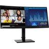 Monitor LENOVO ThinkVision P34w-20 34.14" 3440x1440px IPS Curved + Kamerka ThinkVision MC50 Jasność ekranu [cd/m2] 300
