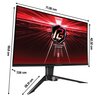 Monitor ASROCK Phantom Gaming PG32QF2B 31.5" 2560x1440px 165Hz 1 ms [MPRT] Przeznaczenie Dla gracza