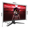 Monitor ASROCK Phantom Gaming PG27F15RS1A 27" 1920x1080px 240Hz 1 ms [MPRT] Curved Przeznaczenie Dla gracza