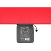 Hamak ENERO CAMP 270 x 140 cm Czarno-czerwony Kolor Czarno-czerwony
