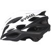 Kask rowerowy VÖGEL VKA-932BK Czarno-biały  (rozmiar M/L) Materiał wewnętrzny EPS