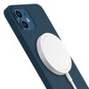 Etui 3MK Hardy Silicone MagCase do Apple iPhone 12 Niebieski Materiał Silikon