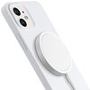Etui 3MK Hardy Silicone MagCase do Apple iPhone 12 Biały Etui z powerbankiem Nie