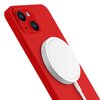 Etui 3MK Hardy Silicone MagCase do Apple iPhone 13 Czerwony Typ Etui nakładka