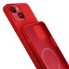 Etui 3MK Hardy Silicone MagCase do Apple iPhone 13 Czerwony Gwarancja 12 miesięcy