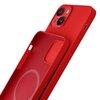 Etui 3MK Hardy Silicone MagCase do Apple iPhone 13 Czerwony Etui wodoszczelne Nie