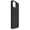 Etui 3MK Hardy Silicone MagCase do Apple iPhone 12 Czarny Dominujący kolor Czarny