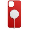 Etui 3MK Hardy Silicone MagCase do Apple iPhone 14 Czerwony Materiał Silikon