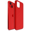 Etui 3MK Hardy Silicone MagCase do Apple iPhone 14 Czerwony