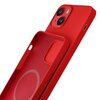 Etui 3MK Hardy Silicone MagCase do Apple iPhone 14 Czerwony Gwarancja 12 miesięcy