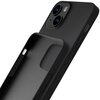 Etui 3MK Silicone Case do Apple iPhone 13 Czarny Materiał Mikrofibra