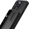 Etui 3MK Silicone Case do Apple iPhone 13 Pro Czarny Materiał Mikrofibra