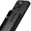 Etui 3MK Silicone Case do Apple iPhone 13 Pro Max Czarny Materiał Mikrofibra