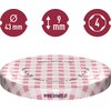 Zakrętka BROWIN 136105 Kratka 4.3 cm (10 sztuk) Liczba sztuk w opakowaniu 10