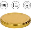 Zakrętka BROWIN 136706 Gładki 8.9 cm (10 sztuk) Materiał Metal
